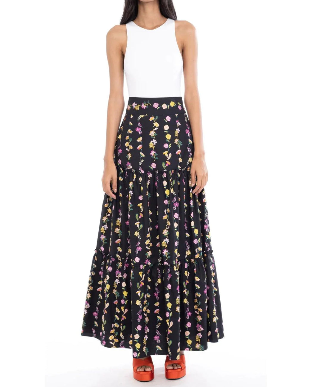 Banjanan Discovery Skirt - Floral Onyx