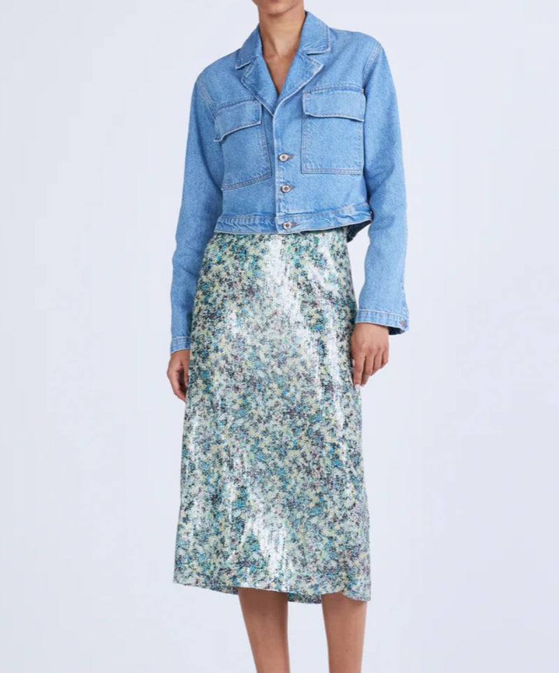 Derek Lam 10 Crosby Sierra Cropped Utility Jacket - Beekman