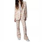 Zadig & Voltaire Pistol Courtney Linen Slit Pants