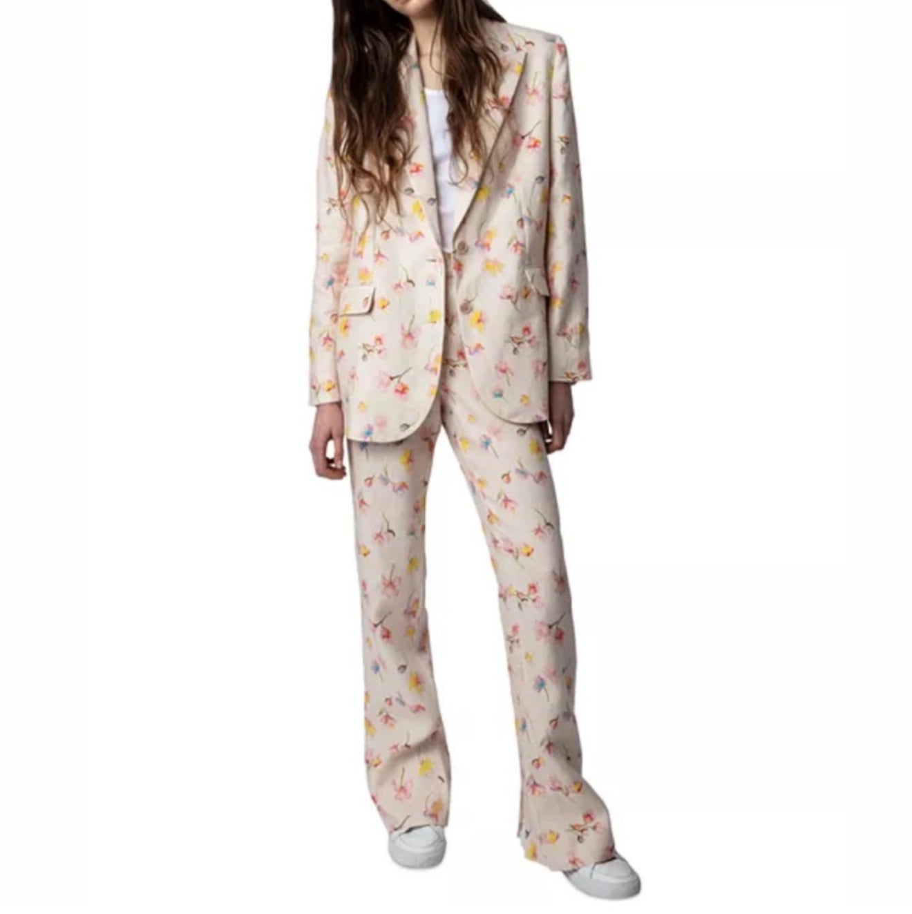 Zadig & Voltaire Pistol Courtney Linen Slit Pants