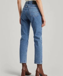 Levi's 501 Crop - Dune Blue