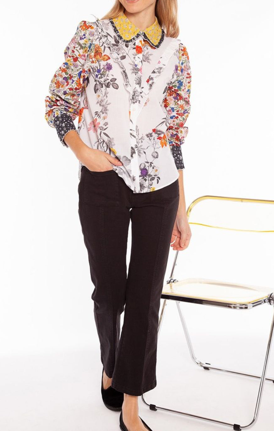 Vilagallo Zalira Floral Blouse