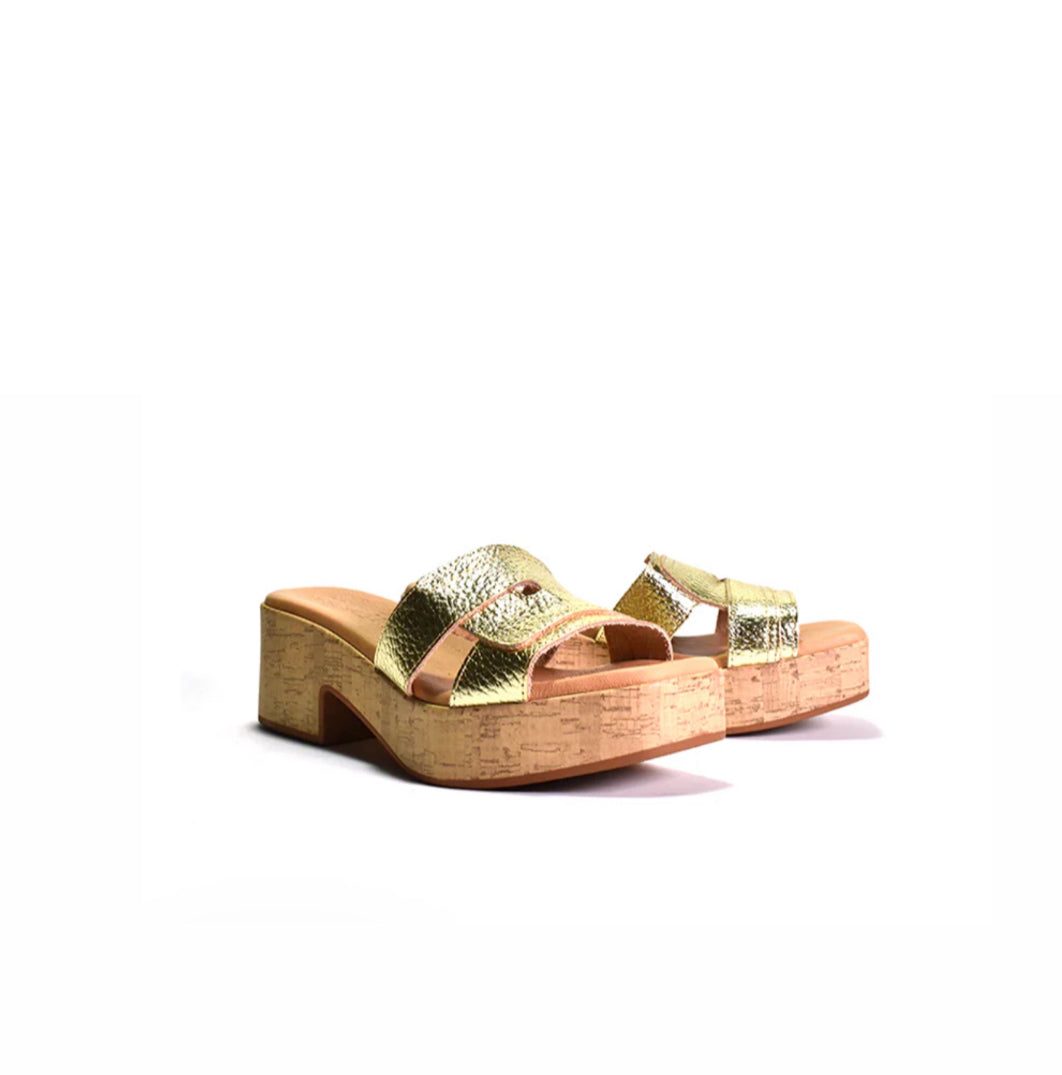 Cordani Marley Sandal - Platino Leather