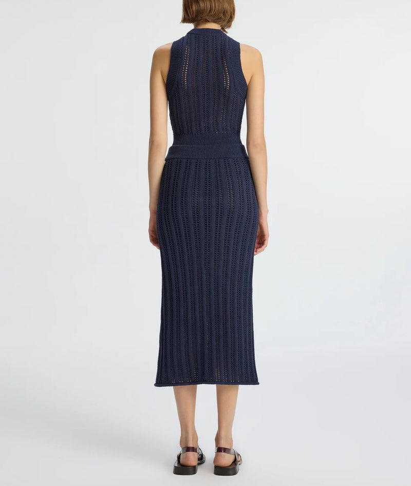 A.L.C Aurora Skirt - Navy