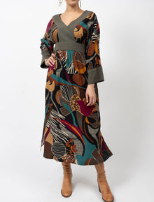 Uncle Frank Kimono Midi Dress