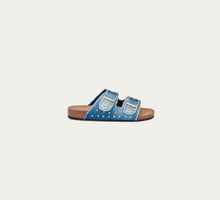 Claris Virot Odette Sandals - Indigo Denim
