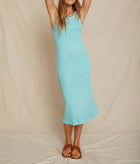 AMO Muscle Tank Dress - Aqua