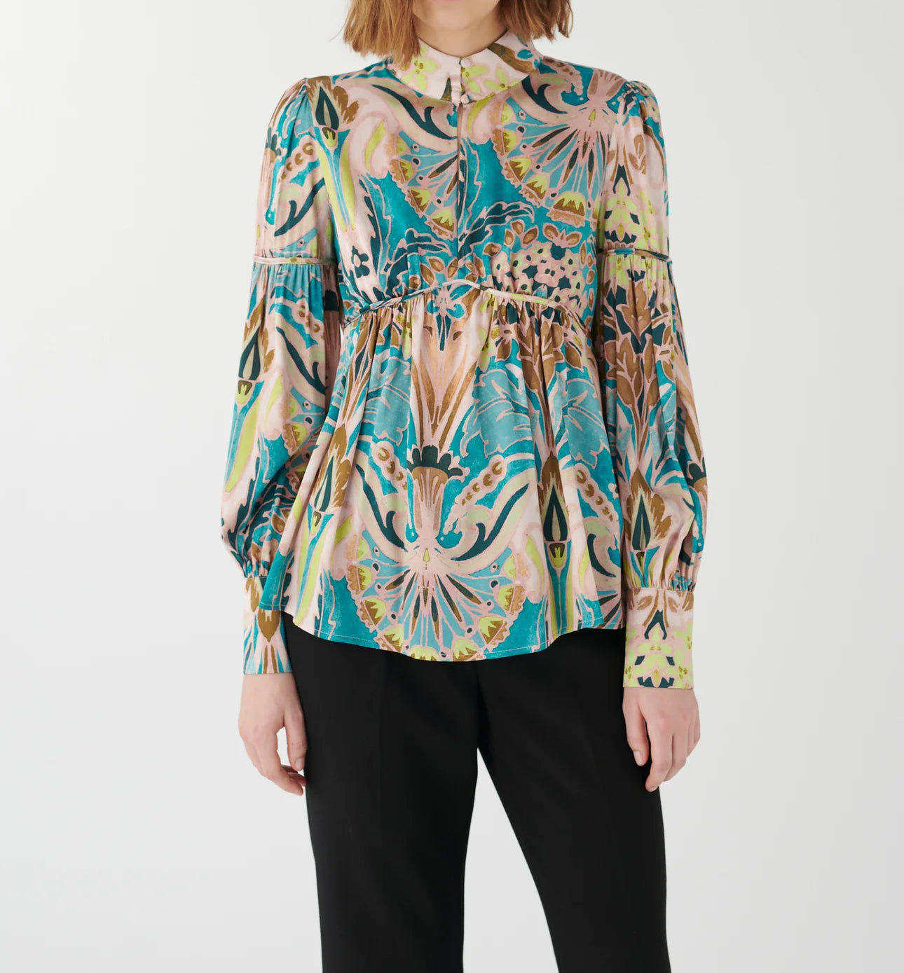 Dea Kudibal Maxine Blouse - Palazzo Eucalyptus