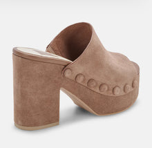 Dolce Vita Emol Platform Sandals - Mushroom Suede