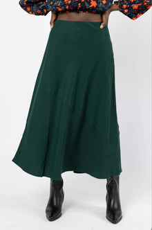 Apiece Apart Ami Slip Skirt - Studio Green