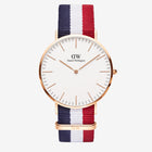 Daniel Wellington Classic Canterbury Watch 40mm - Rose Gold