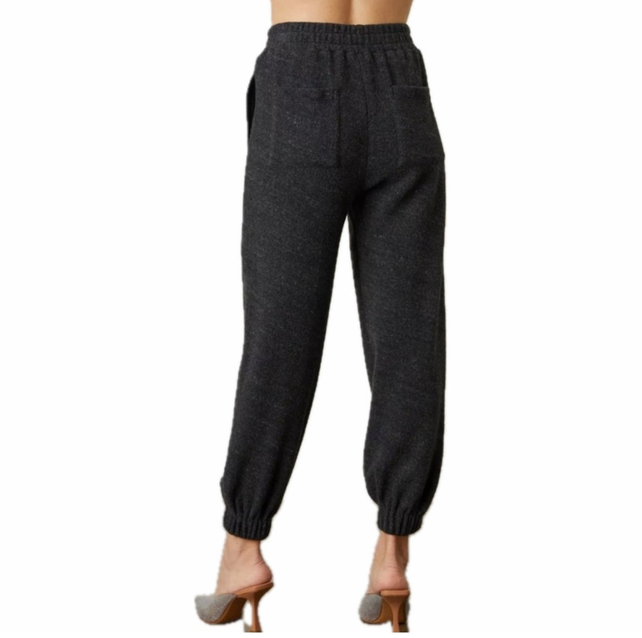 Velvet by Graham & Spencer Brookie Fleece Jogger - Charcoal
