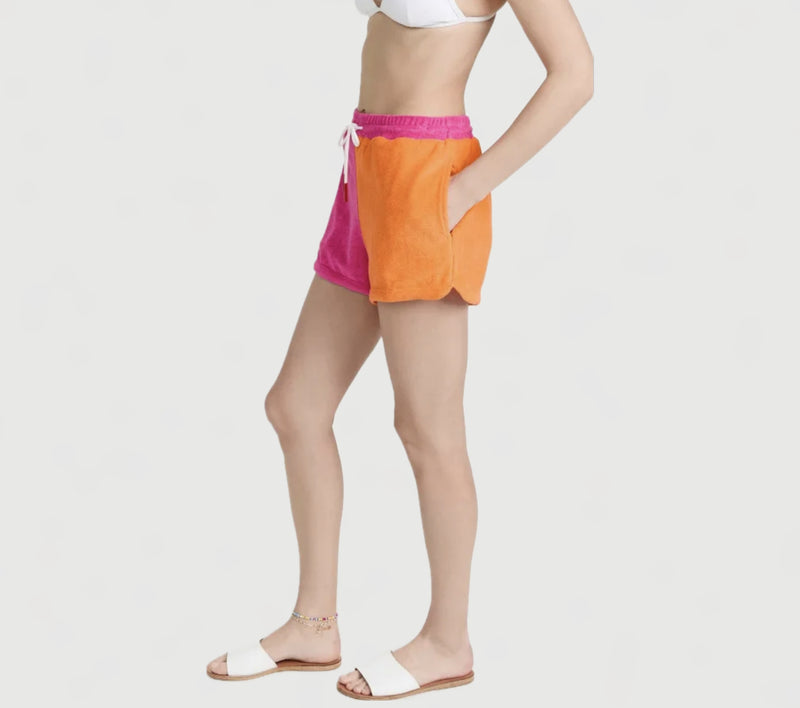 Solid & Striped The Charlie Short - Tangerine/Strawberry