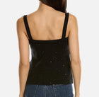 Autumn Cashmere Sequin Tank - Black