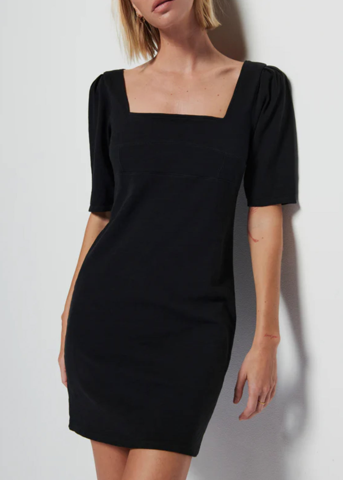 Nation Ltd Edith Dress - Jet Black