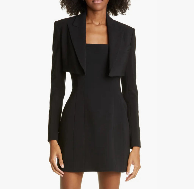A.L.C. Andrews Cropped Blazer - Black