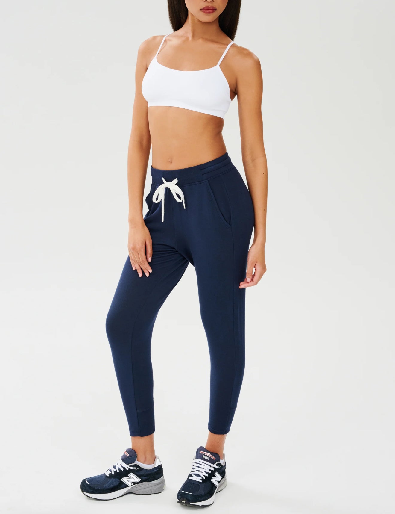 SPLITS59 Loren Seamless Bra - White