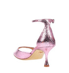 Lola Cruz Kumala Sandal - Platinum- Rosa