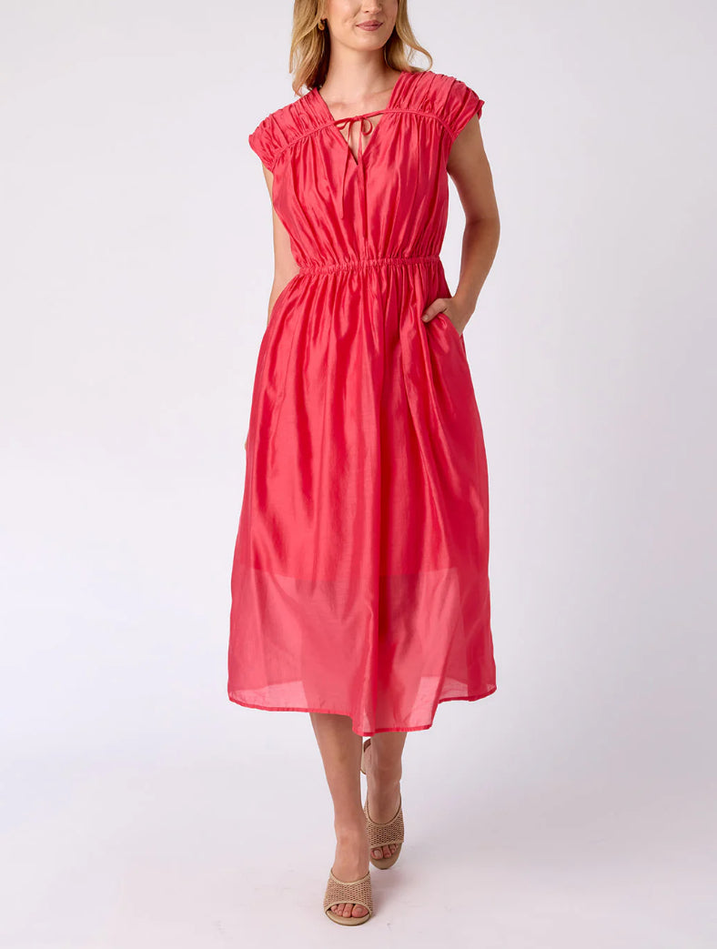 Crosby By Mollie Burch Emmet Dress - Snap Dragon