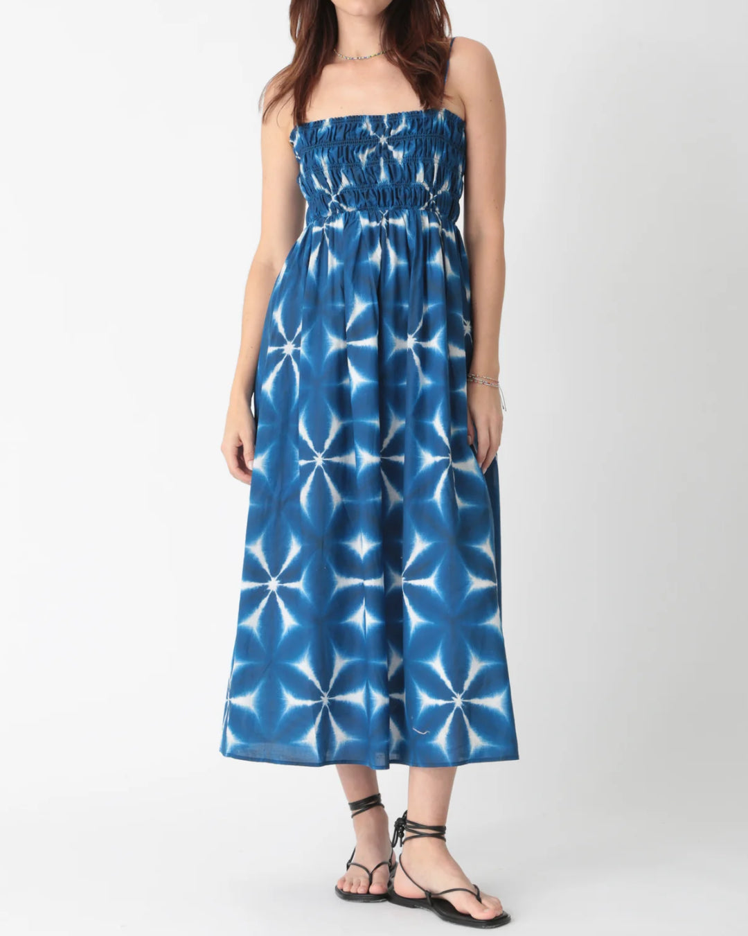 Electric & Rose Camilla Dress - Shibori Print