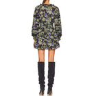 LoveShackFancy Clarkie Dress - Deep Blue Trace