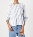 ICHI Rebekka Blouse - Cloud Dancer