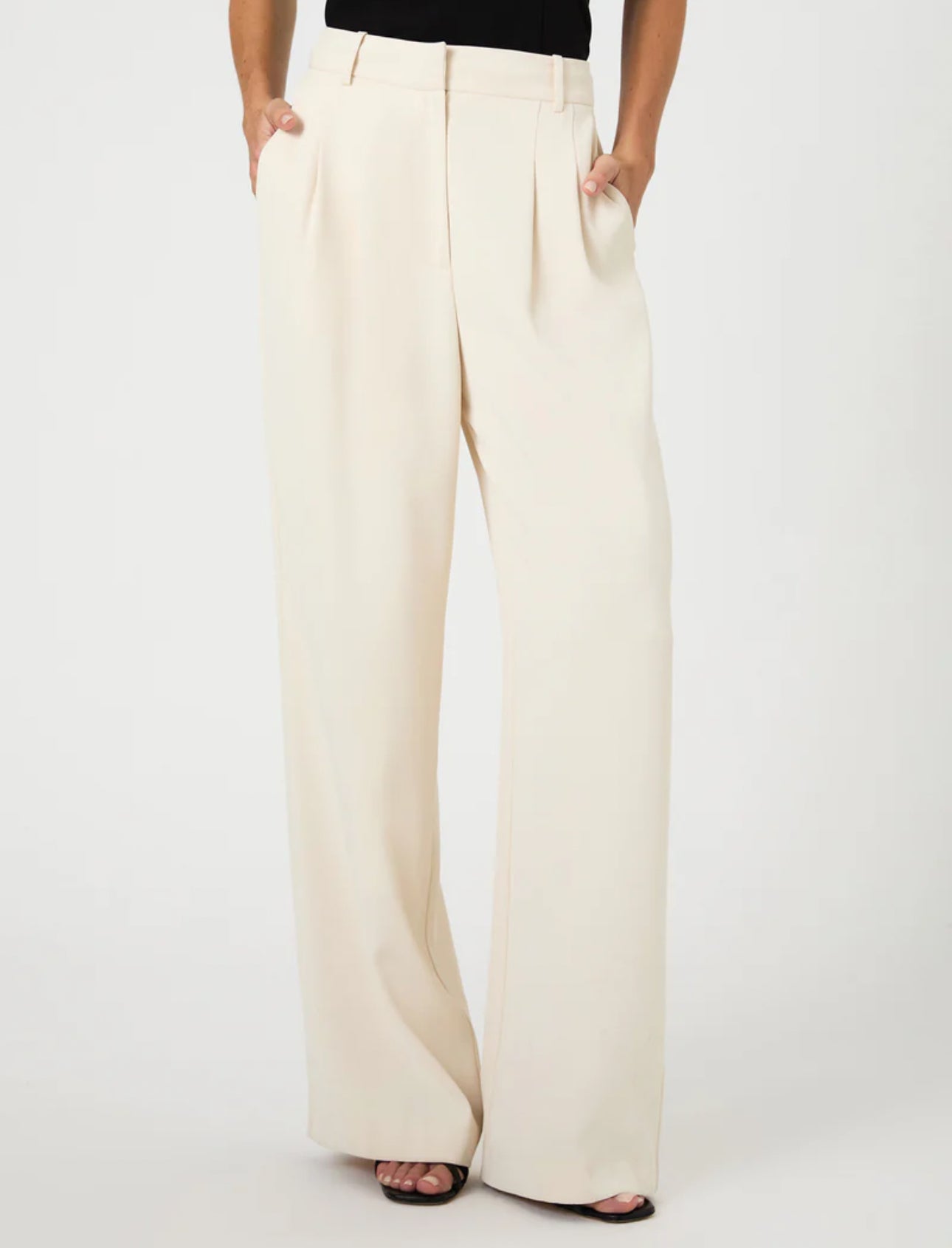 French Connection Harry Suiting Trousers - Classic Cream