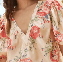 The Great. The Bungalow Top - Echo Rose Print