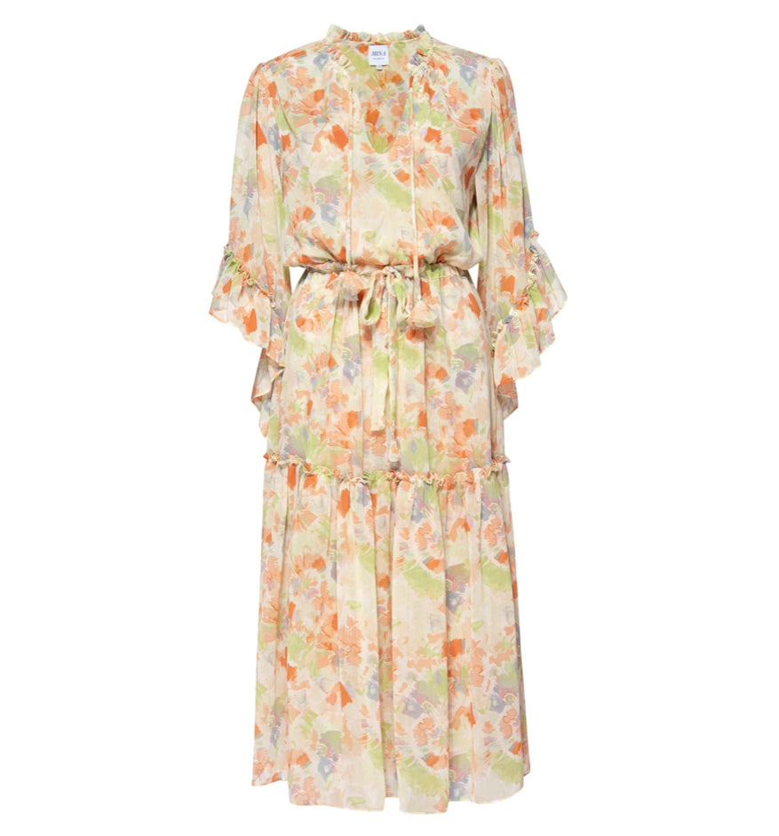 MISA Los Angeles Marcelle Dress - Pastel Splash