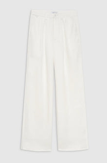 Anine Bing Carrie Linen Trousers - White