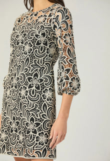 Shoshanna Holland Dress - Jet/Sand