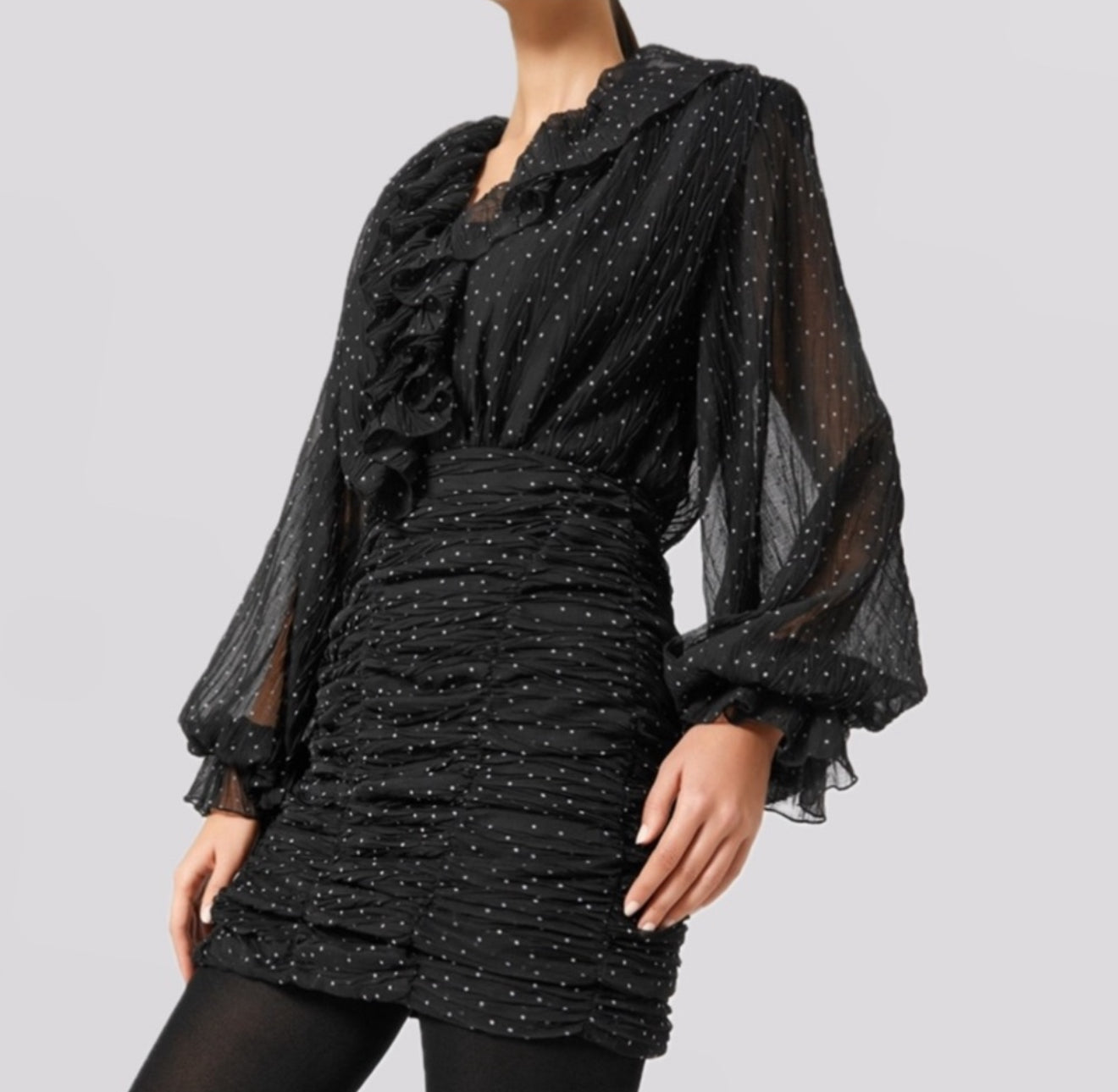 Sabina Musayev Manuela Dress - Black