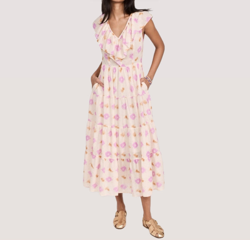 Xirena Tatiana Dress - Lilac Ikat