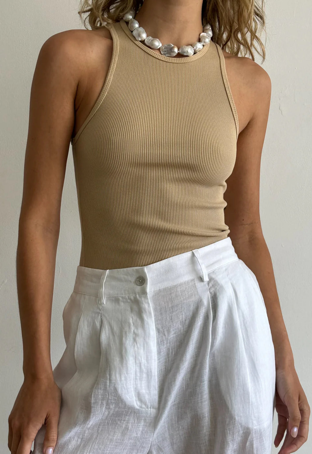 DONNI. Rib Tank - Sand