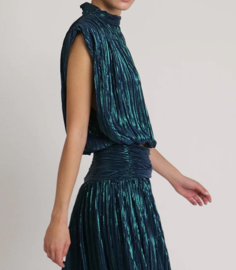 Sabina Musáyev Spark Top - Dark Ocean