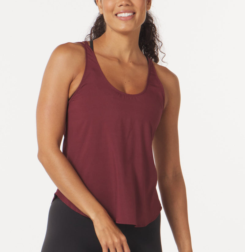 Glyder Pyramid Tank - Chestnut