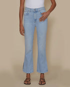 LE JEAN Stella Flare Crop - Ice Breaker