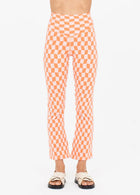 The Upside Yosemite Thia Flare Pant - Nectarine Petal