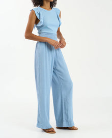 sundays Lila Pants - Dusty Blue