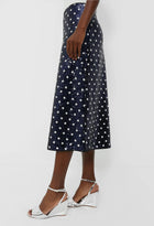 Baum und Pherdgarten Navy Dotted Sequence Jily Skirt