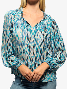 Shoshanna Samson Top - Blue Multi