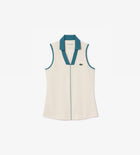 Lacoste Slim Fit Ultra Dry Sleeveless Tennis Polo - Lapland