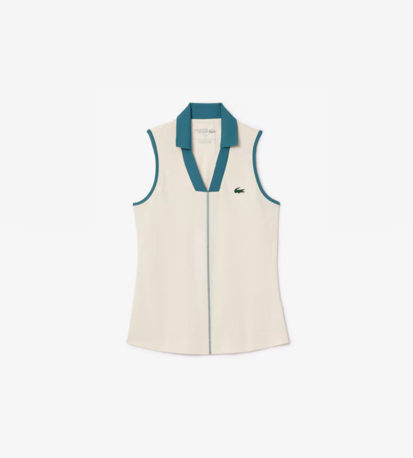 Lacoste Slim Fit Ultra Dry Sleeveless Tennis Polo - Lapland