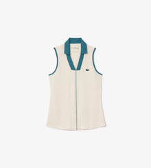 Lacoste Slim Fit Ultra Dry Sleeveless Tennis Polo - Lapland