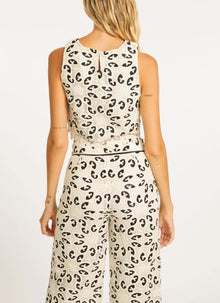 Caballero Isabelle Lace Top - Ivory/Black