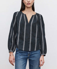 Velvet by Graham & Spencer Raylee Blouse - Vintage Black