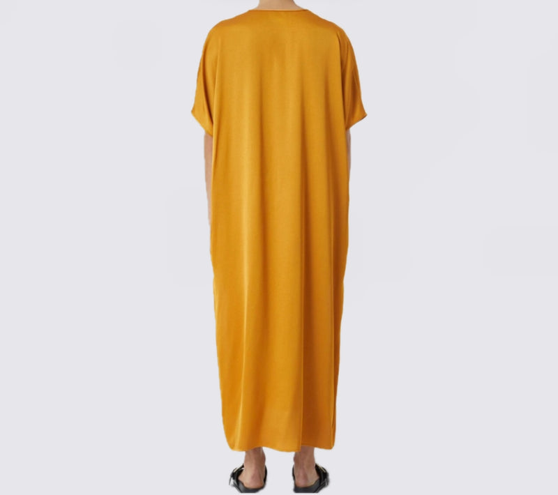 Closed Tunic Dress - Golden Cinnamon
