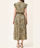 Omika Billie Midi Dress - Cemille Moss