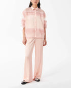 Beatrice .b Semi-Transparent Shirt W/Fringes - Arizona Sunrise