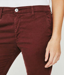 AG Jeans Caden Trouser - Dark Sangria